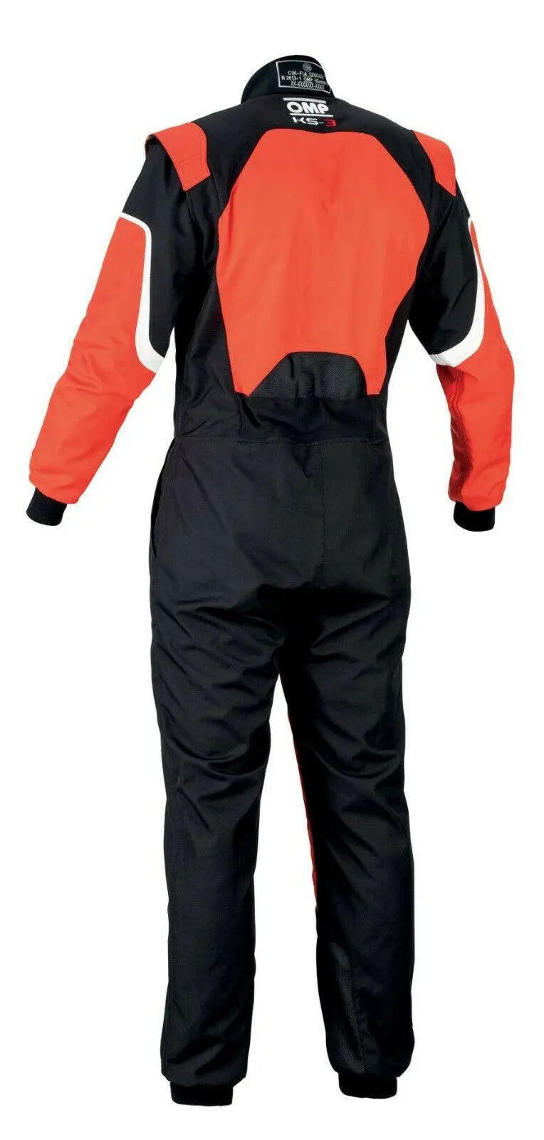 OMP KS-3 Suit Red Go Karting Racing Overall CIK 3 Layers 2019 - Ex Race Gear