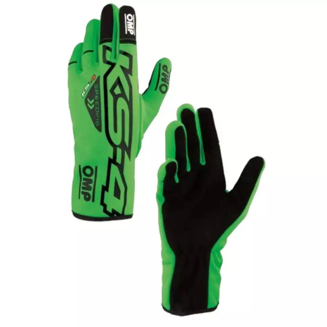 OMP KS-4 Kart Gloves - Child Sizes - Ex Race Gear