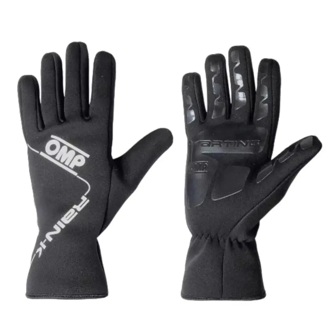 OMP Rain K Wet Weather Child Kart Gloves - Ex Race Gear