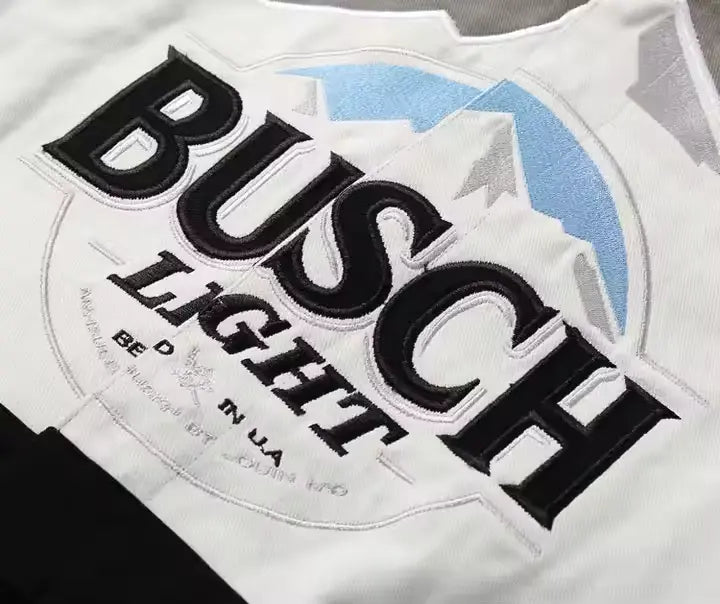 Rare BUSCH NASCAR Vintage Embroidered Jacket - Unisex SHABA Collection