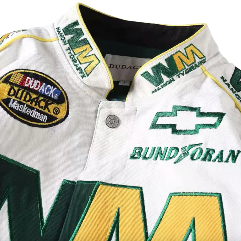 Rare David Hockney NASCAR Vintage Embroidered Jacket - Unisex SHABA Collection