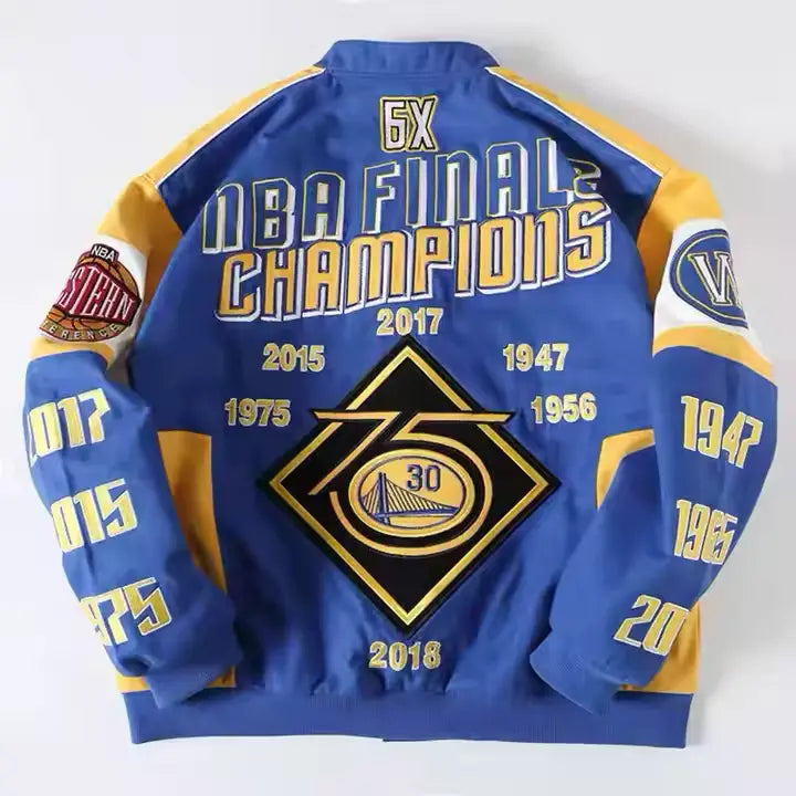 Rare Golden State Warriors Vintage Embroidered Jacket - Unisex SHABA Collection