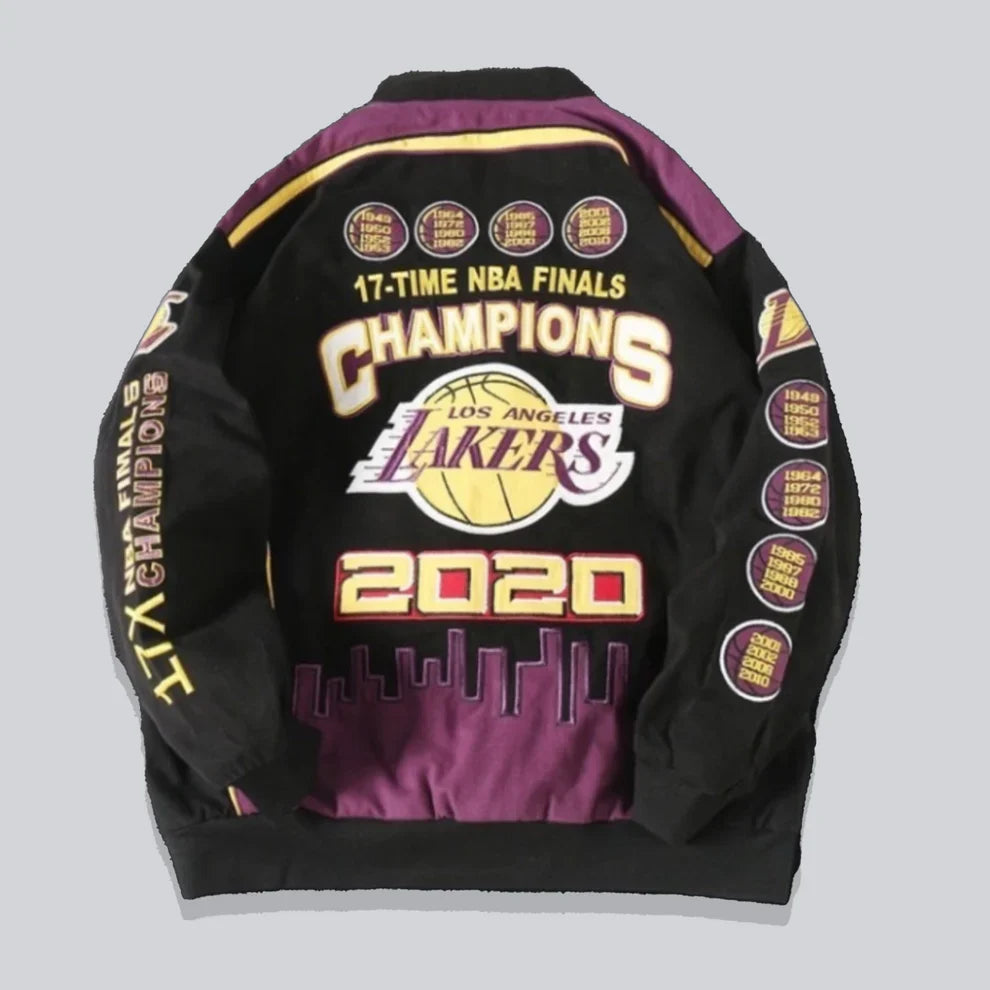 Rare LAKERS Vintage Embroidered Jacket Champions - Unisex SHABA Collection