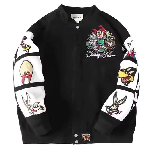 Rare Looney Tunes NASCAR Vintage Embroidered Jacket - Unisex SHABA Collection