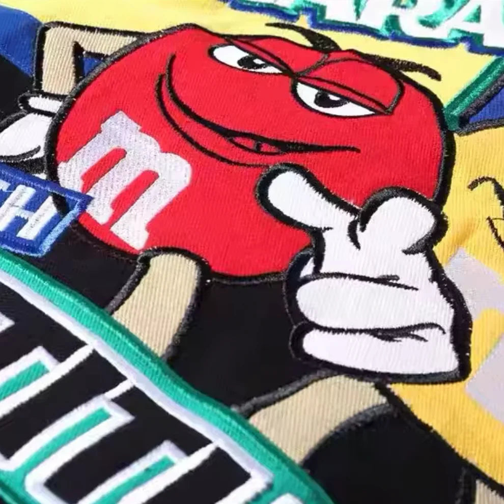 Rare M&M's NASCAR Vintage Embroidered Jacket - Unisex SHABA Collection