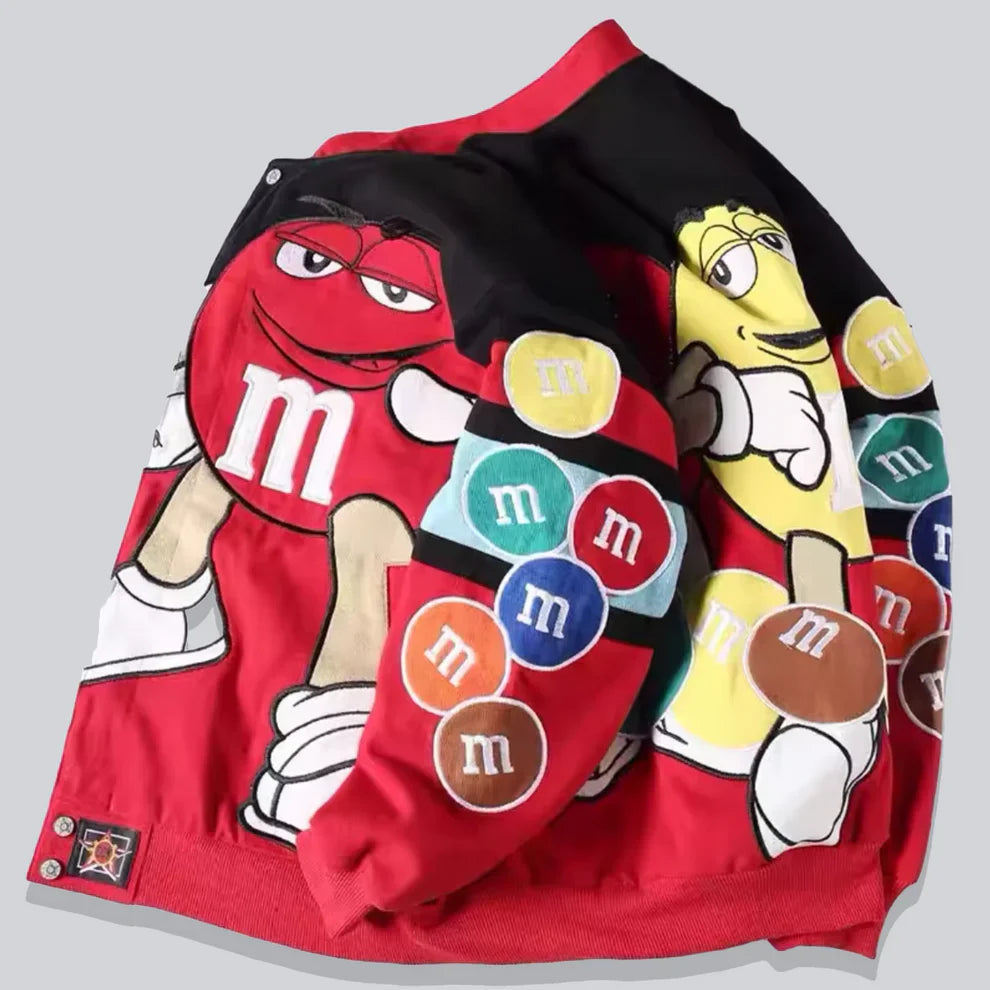 Rare M&M's NASCAR Vintage Embroidered Jacket - Unisex SHABA Collection