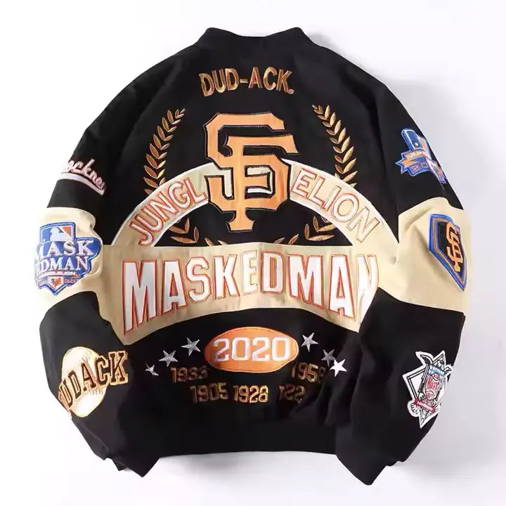 Rare Maskedman Vintage Embroidered Jacket - Unisex SHABA Collection