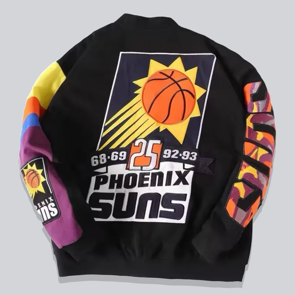 Rare PHOENIX SUNS Vintage Embroidered Jacket - Unisex SHABA Collection