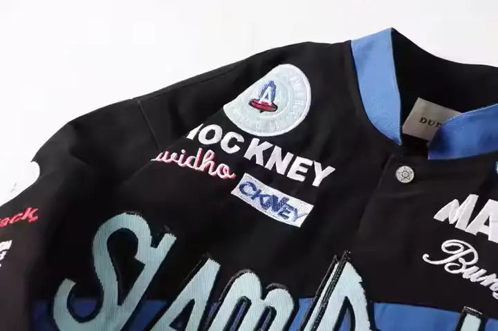 Rare SlamDunk NASCAR Vintage Embroidered Jacket - Unisex SHABA Collection