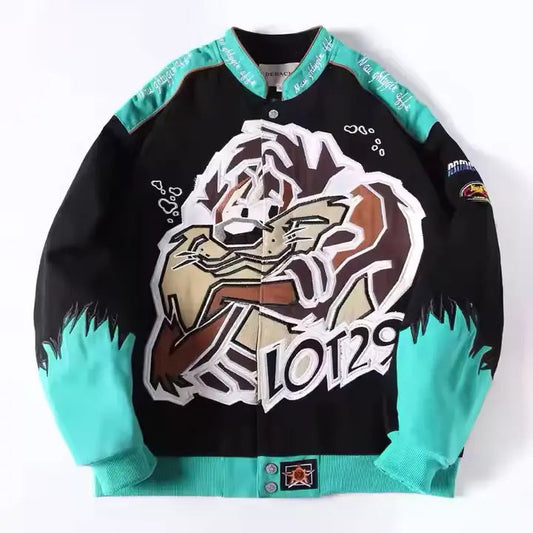 Rare Taz NASCAR Vintage Embroidered Jacket - Unisex SHABA Collection