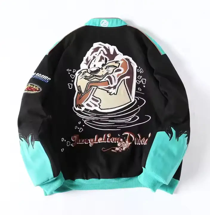 Rare Taz NASCAR Vintage Embroidered Jacket - Unisex SHABA Collection