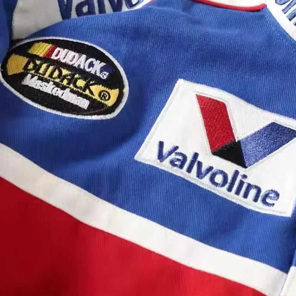 Rare Valvoline NASCAR Vintage Embroidered Jacket - Unisex SHABA Collection