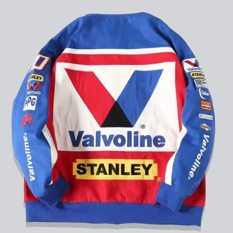 Rare Valvoline NASCAR Vintage Embroidered Jacket - Unisex SHABA Collection
