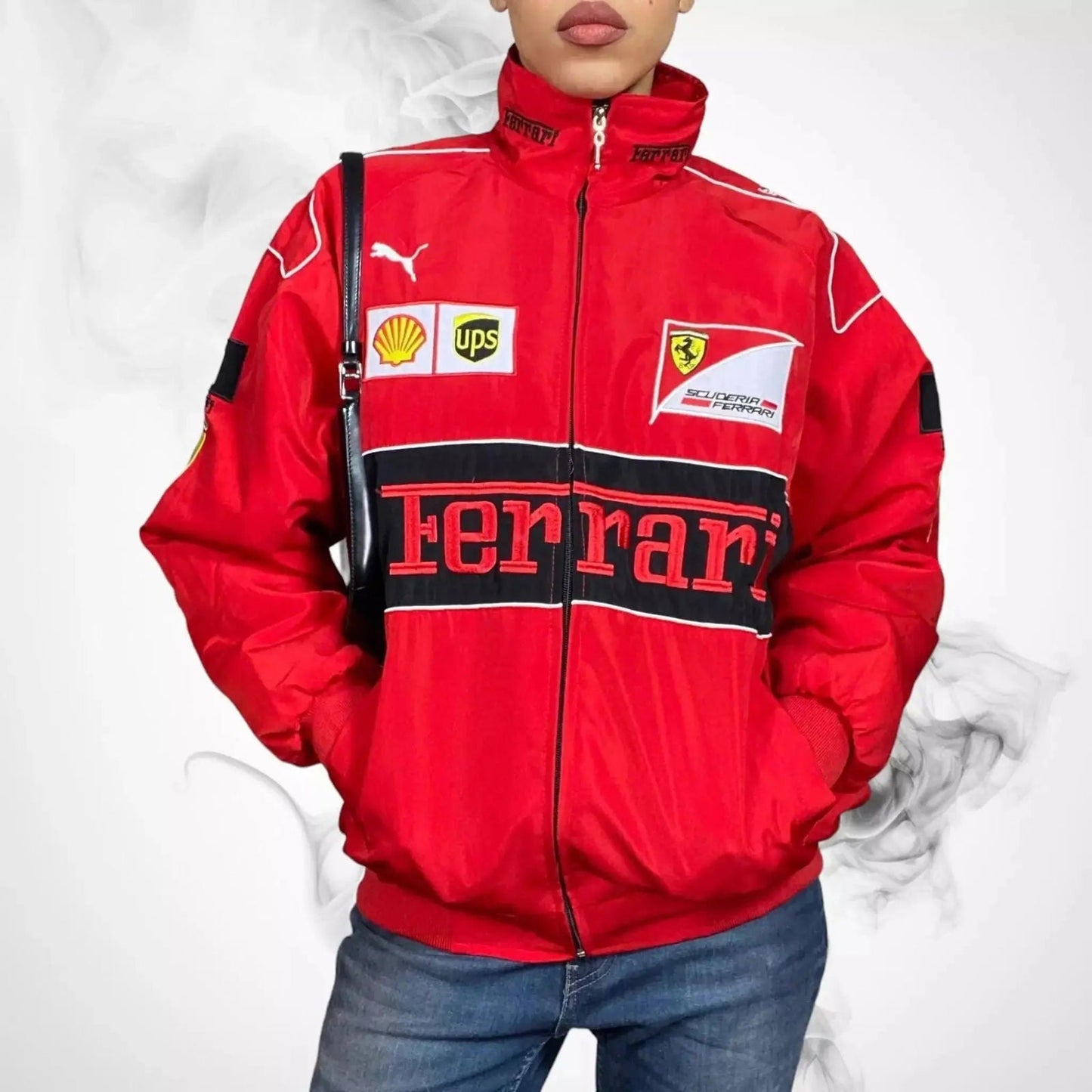 Rare vintage Racing Unisex Bomber Jacket - Speedxcrafts