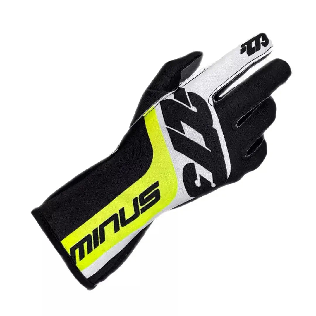 SNAP Black/White/Fluo Yellow - Ex Race Gear
