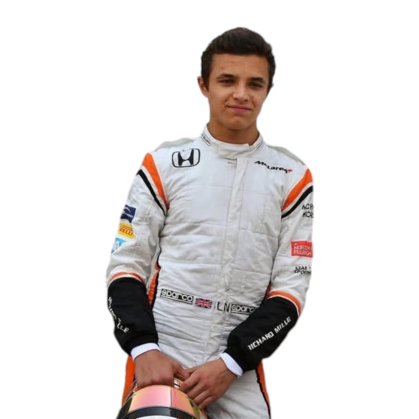 2017 Lando Norris Mclaren Formula 1 Race Suit Ex Race Gear