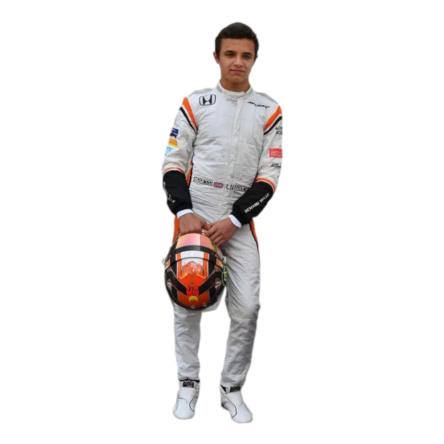 2017 Lando Norris Mclaren Formula 1 Race Suit Ex Race Gear