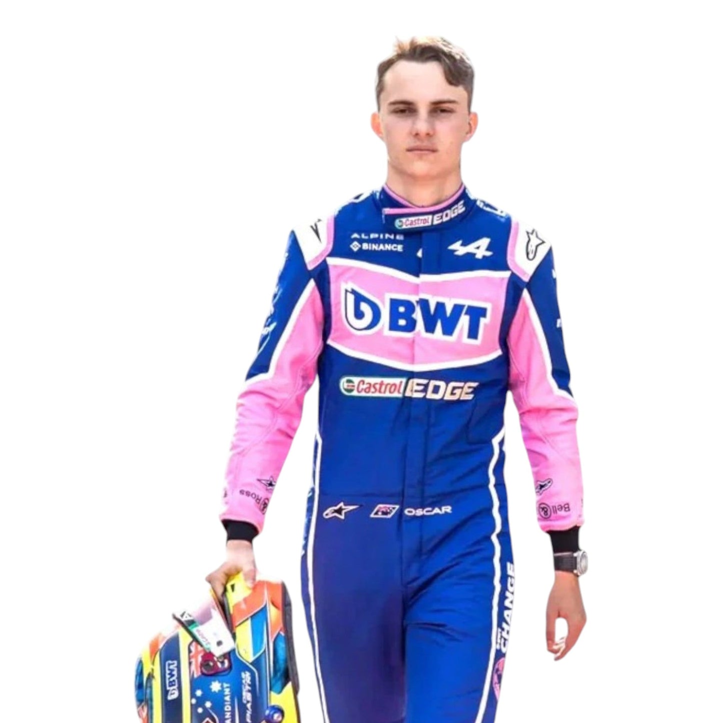 2022 Oscar Piastri BWT Alpine F1 Race Suit Ex Race Gear