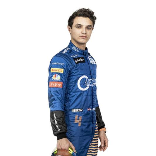 2020 Lando Norris McLaren Formula One Team Race Suit Ex Race Gear