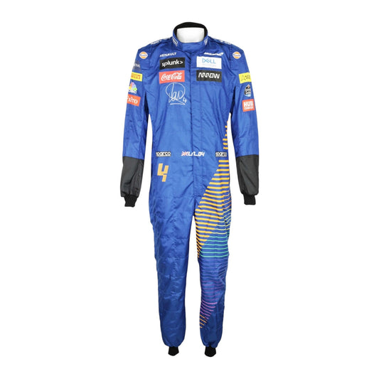 2020 Lando Norris McLaren Arrow Promo Formula 1 Suit Ex Race Gear