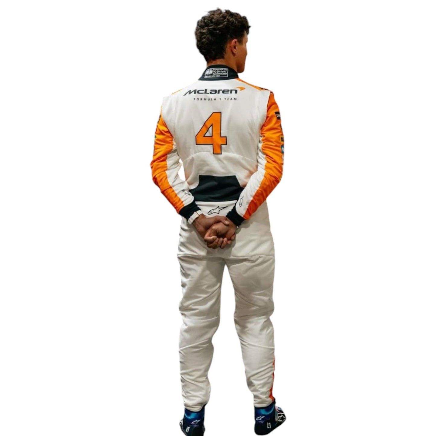2023 Lando Norris Mcleran F1 Team Race Suit-Spanish GP Ex Race Gear