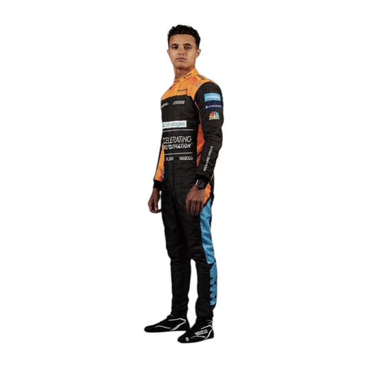 2022 Lando Norris McLaren Formula 1 Race Suit Ex Race Gear