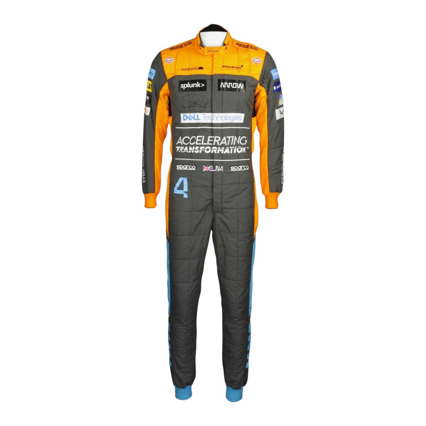 2022 Lando Norris McLaren Formula 1 Race Suit Ex Race Gear