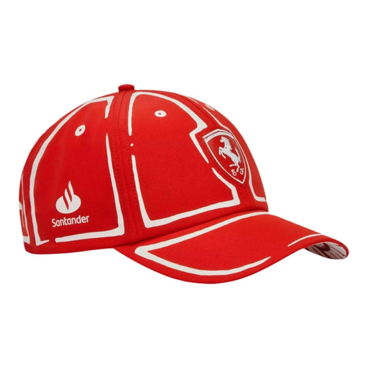 Scuderia Ferrari Carlos Sainz Puma baseball hat - Joshua Vides - Ex Race Gear