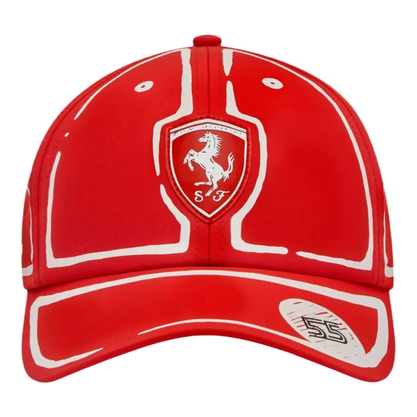 Scuderia Ferrari Carlos Sainz Puma baseball hat - Joshua Vides -Ex Race Gear
