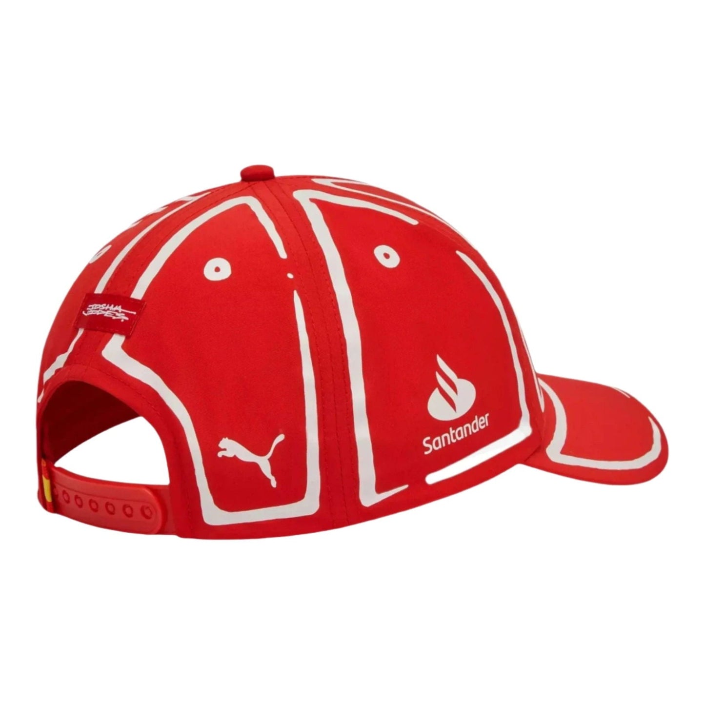 Scuderia Ferrari Carlos Sainz Puma baseball hat - Joshua Vides - Ex Race Gear