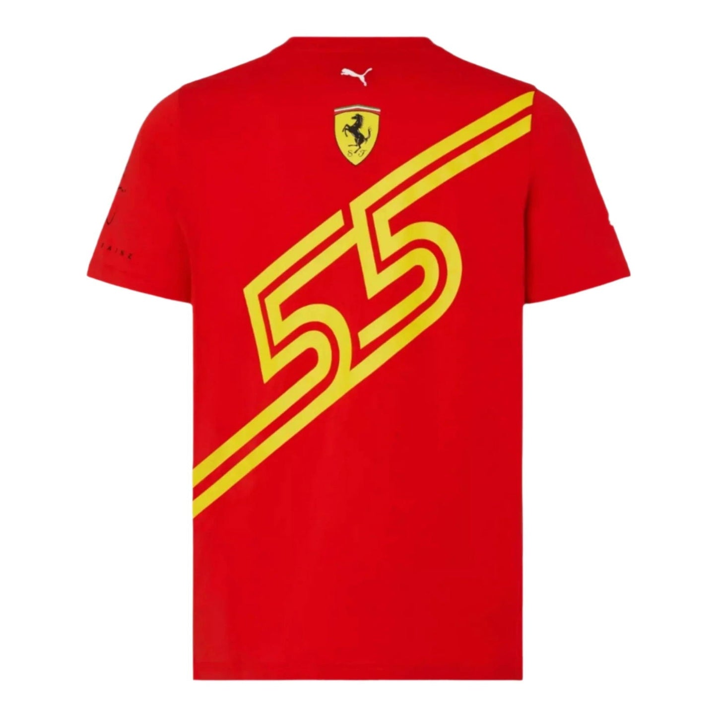 Scuderia Ferrari Carlos Sainz Replica T-Shirt - Barcelona Edition - Ex Race Gear