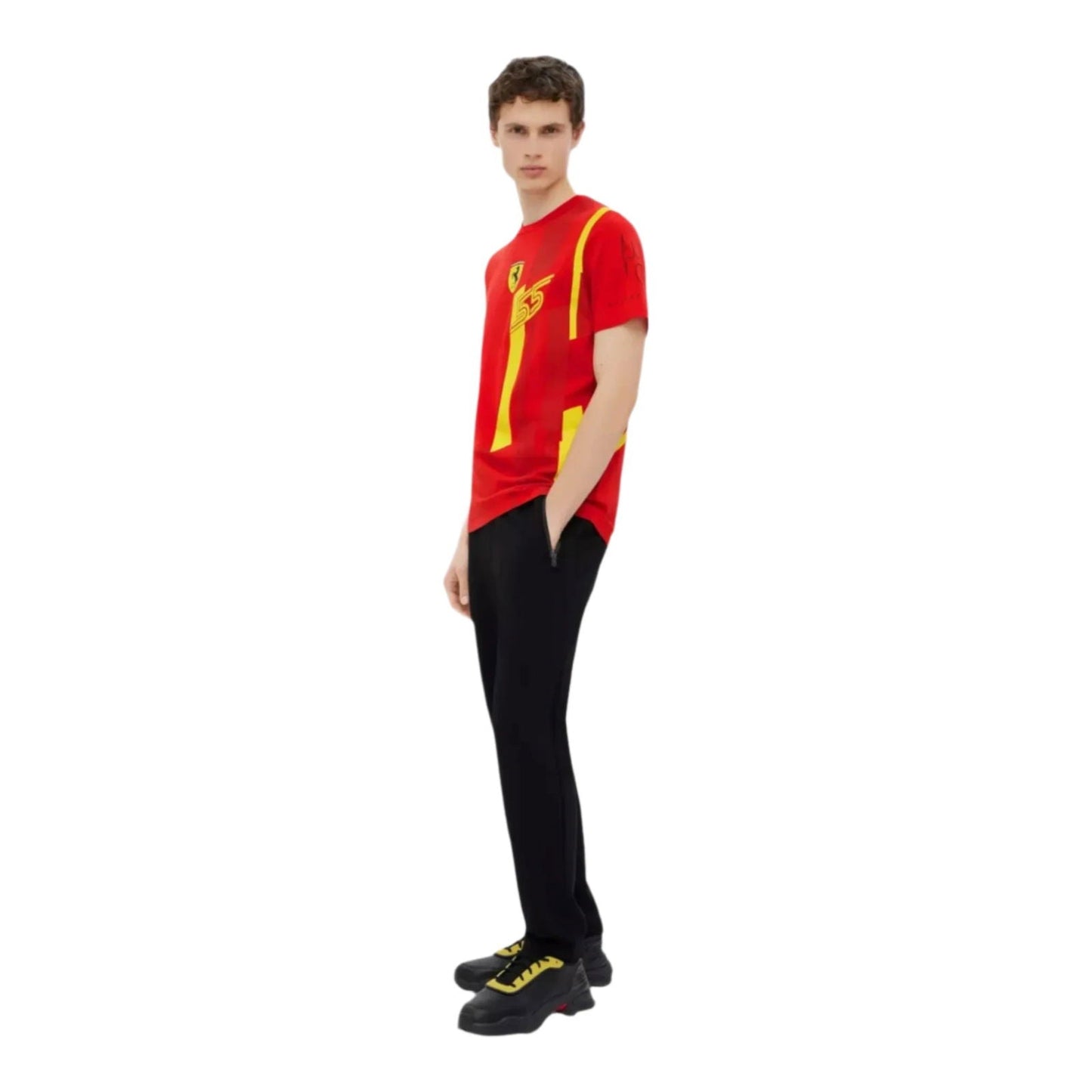 Scuderia Ferrari Carlos Sainz Replica T-Shirt - Barcelona Edition - Ex Race Gear