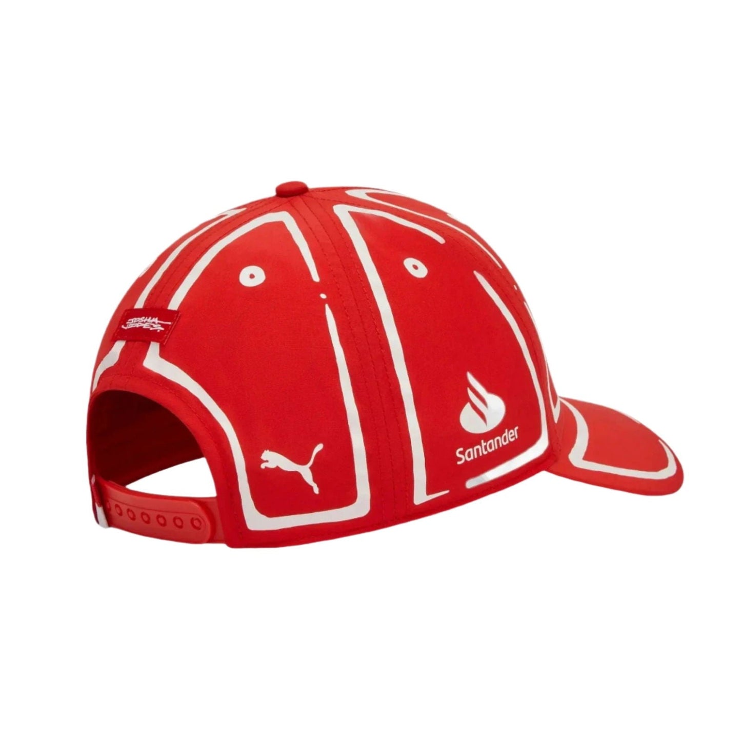 Scuderia Ferrari Charles Leclerc Puma Baseball Hat - Joshua Vides - Ex Race Gear
