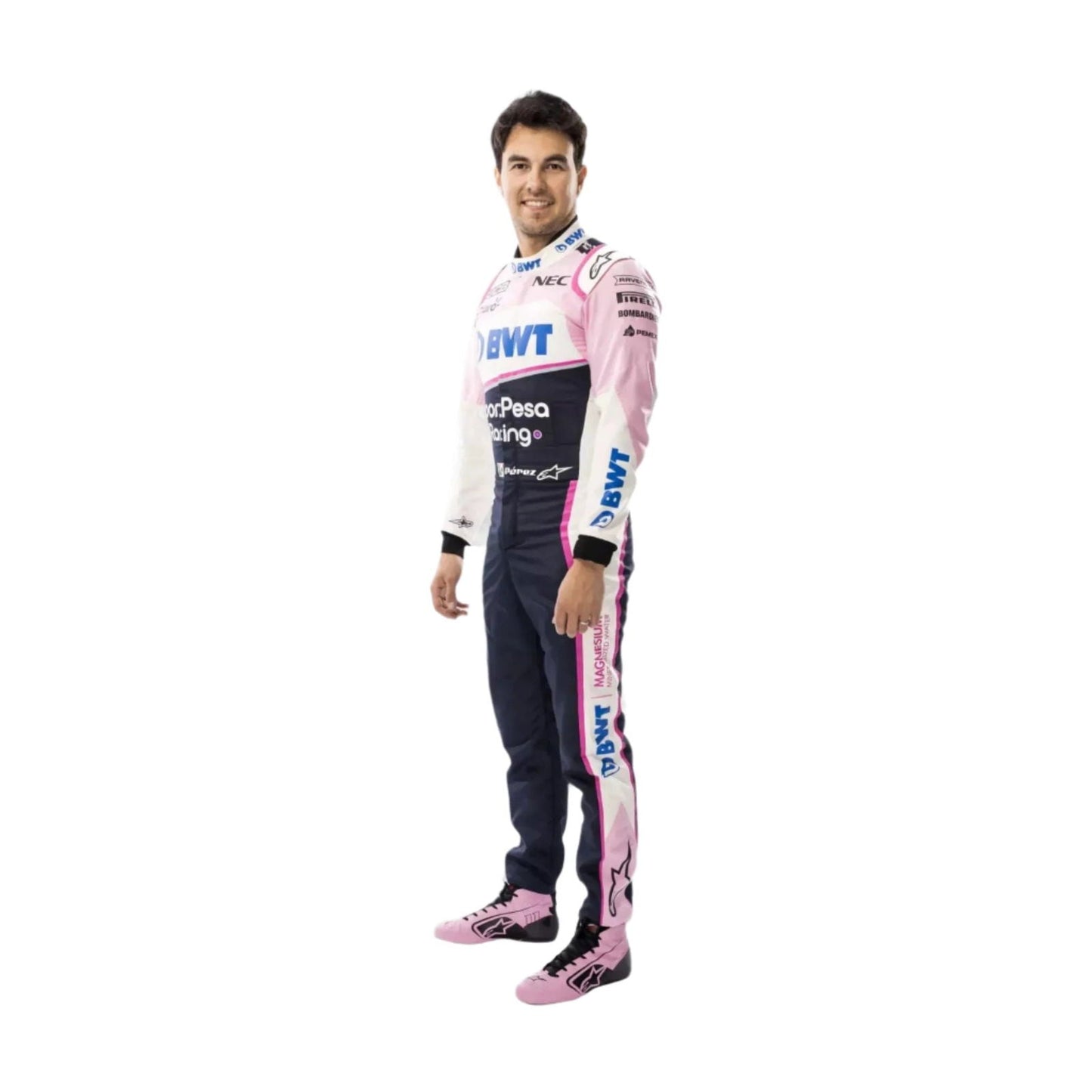 Sergio Pérez 2019 Racing Point F1 Team Race Suit - Ex Race Gear