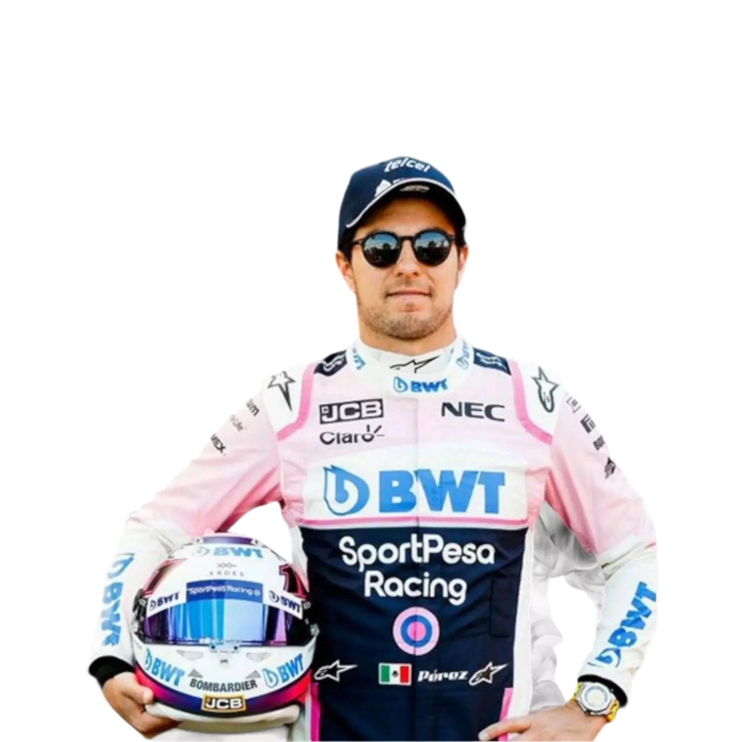 Sergio Pérez 2019 Racing Point F1 Team Race Suit - Ex Race Gear