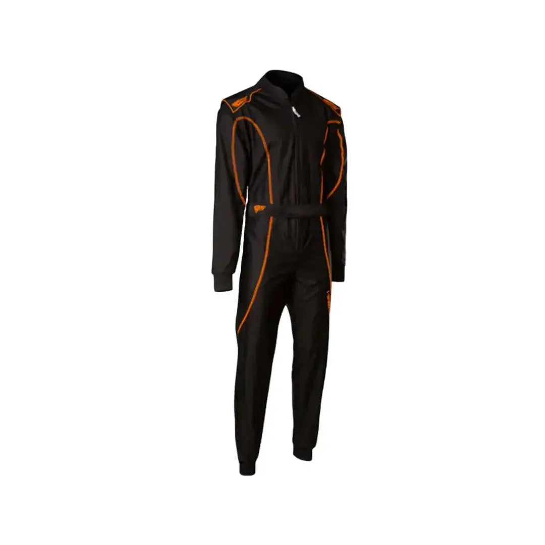 Speed LVL2 suit RS-1 Barcelona black / Fluo orange - Ex Race Gear