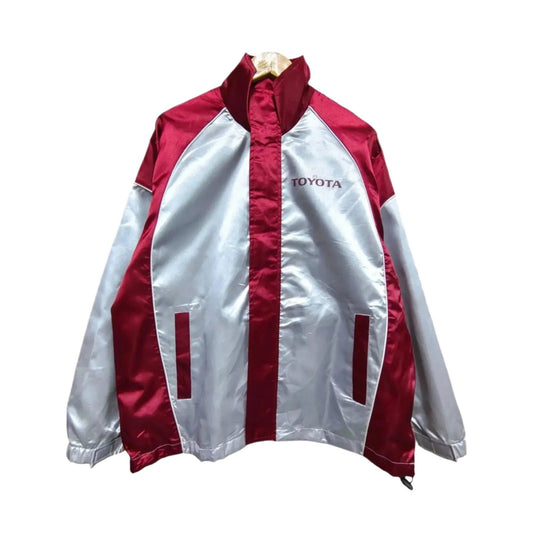 Toyota Vintage F1 Jacket - Embroidered Motorsport Classic - Ex Race Gear