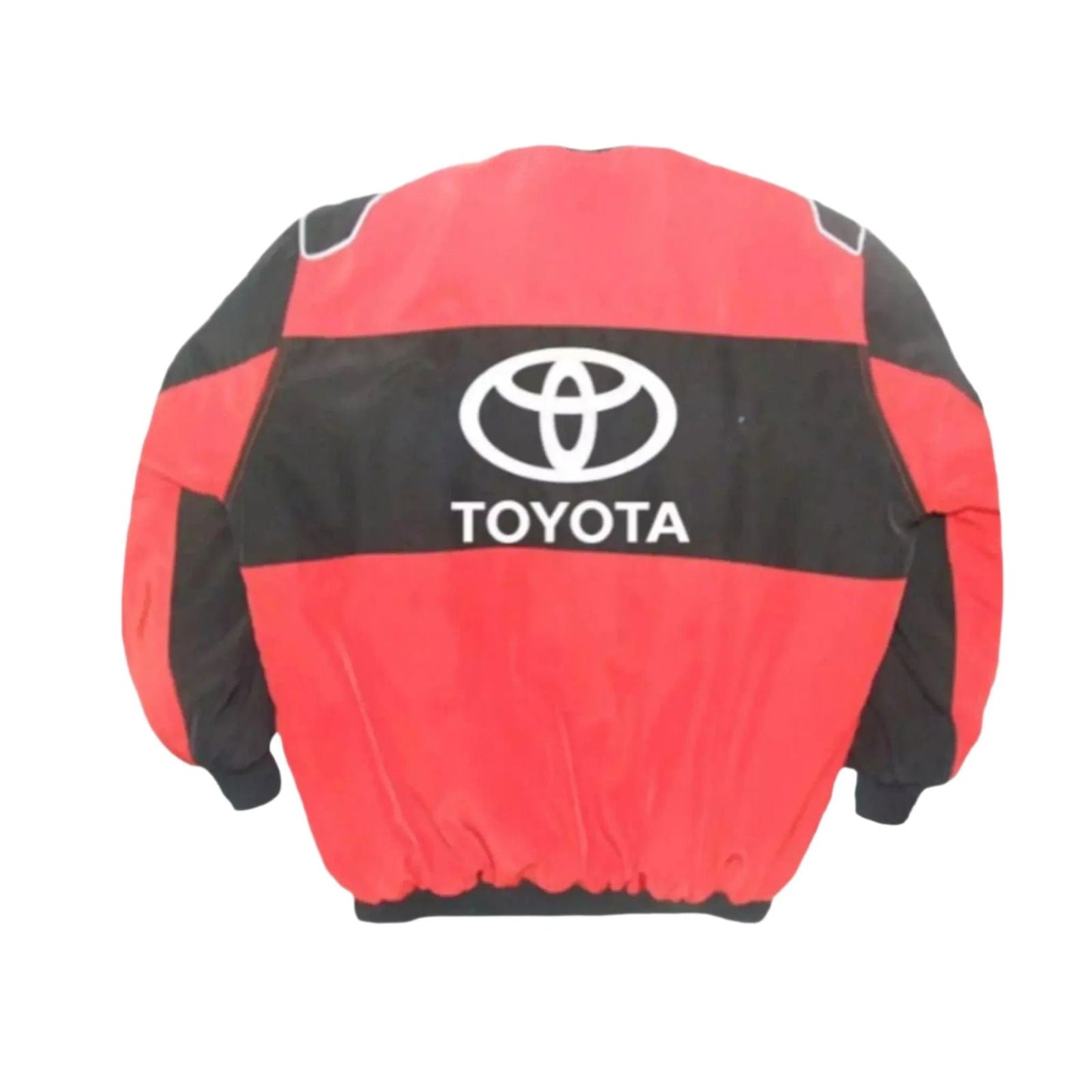 Toyota Vintage Racing Jacket - Embroidered Classic Motorsport Gear - Ex Race Gear