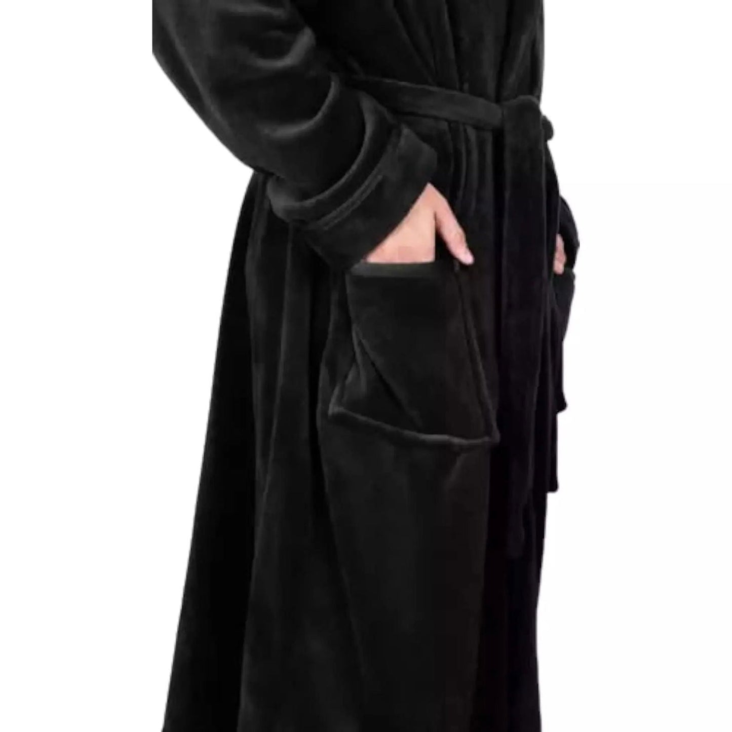 Unisex Fleece Hooded Bathrobes - Ex Race Gear