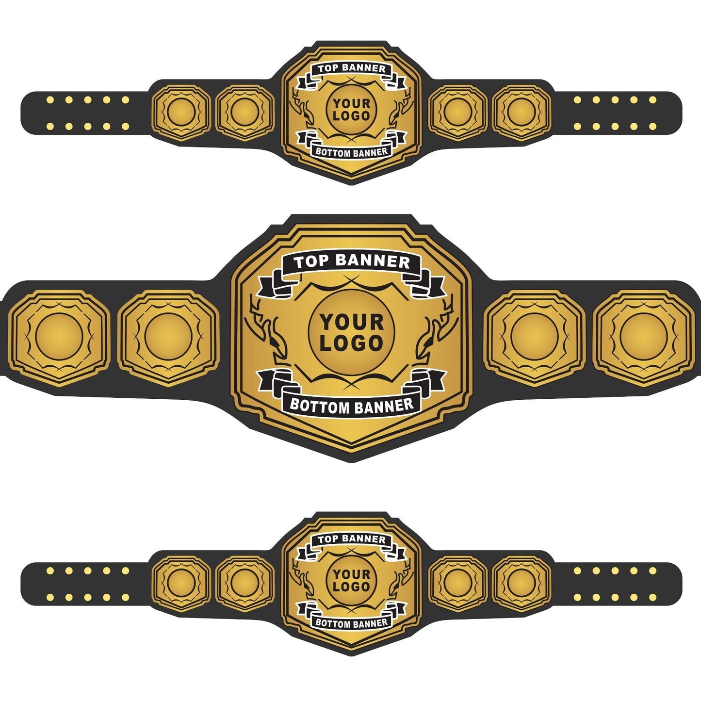 Custom Champion Belt Made for Winners Customize Wrestling Belts