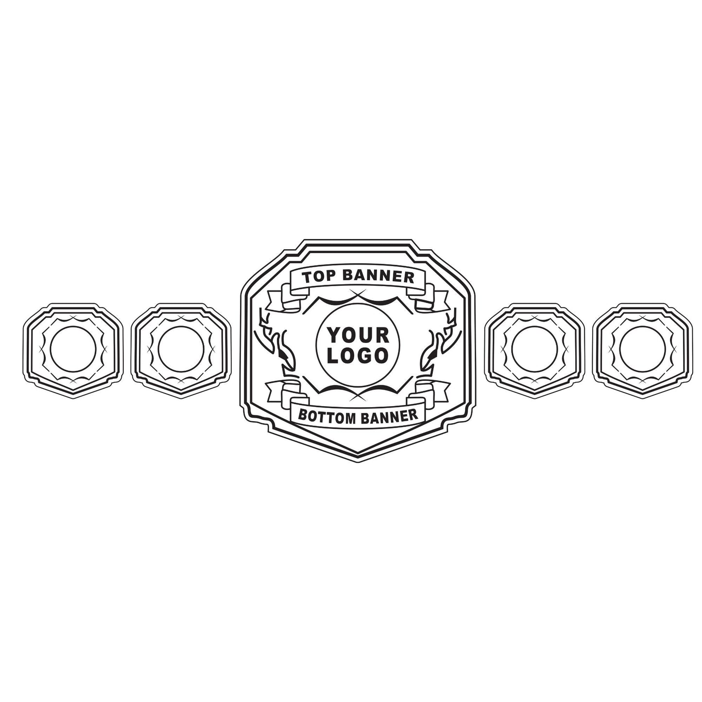 Custom Champion Belt Made for Winners Customize Wrestling Belts