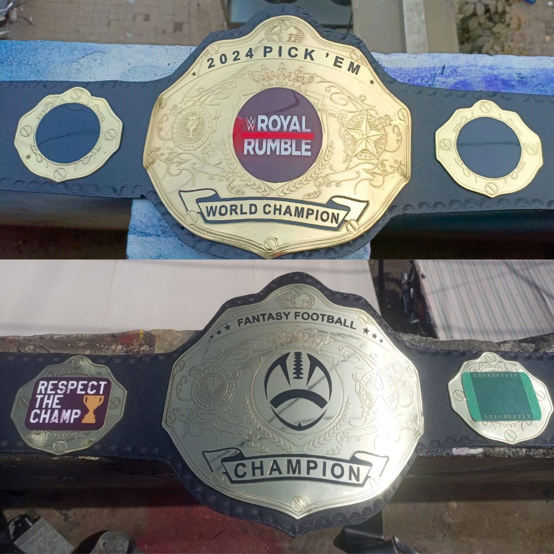 Build Your Own Championship Belt poshleathers-14b7