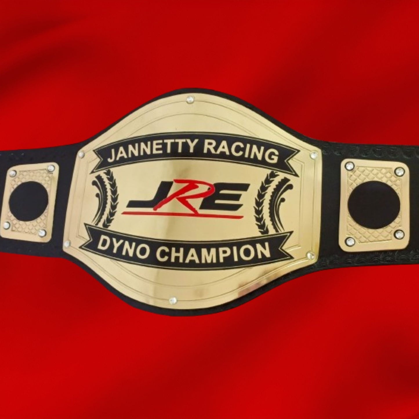 Custom Name and JRE Logo Wrestling Championship Belt poshleathers-14b7
