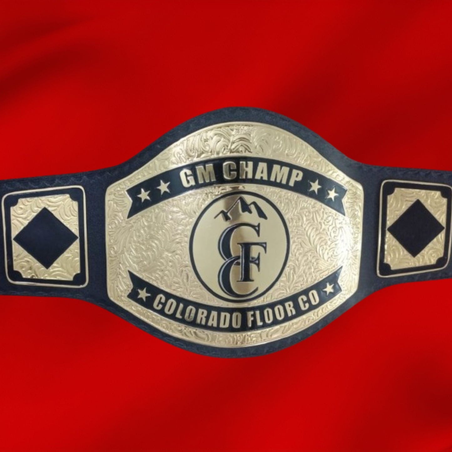 Custom CFC Logo Wrestling Championship Belt poshleathers-14b7