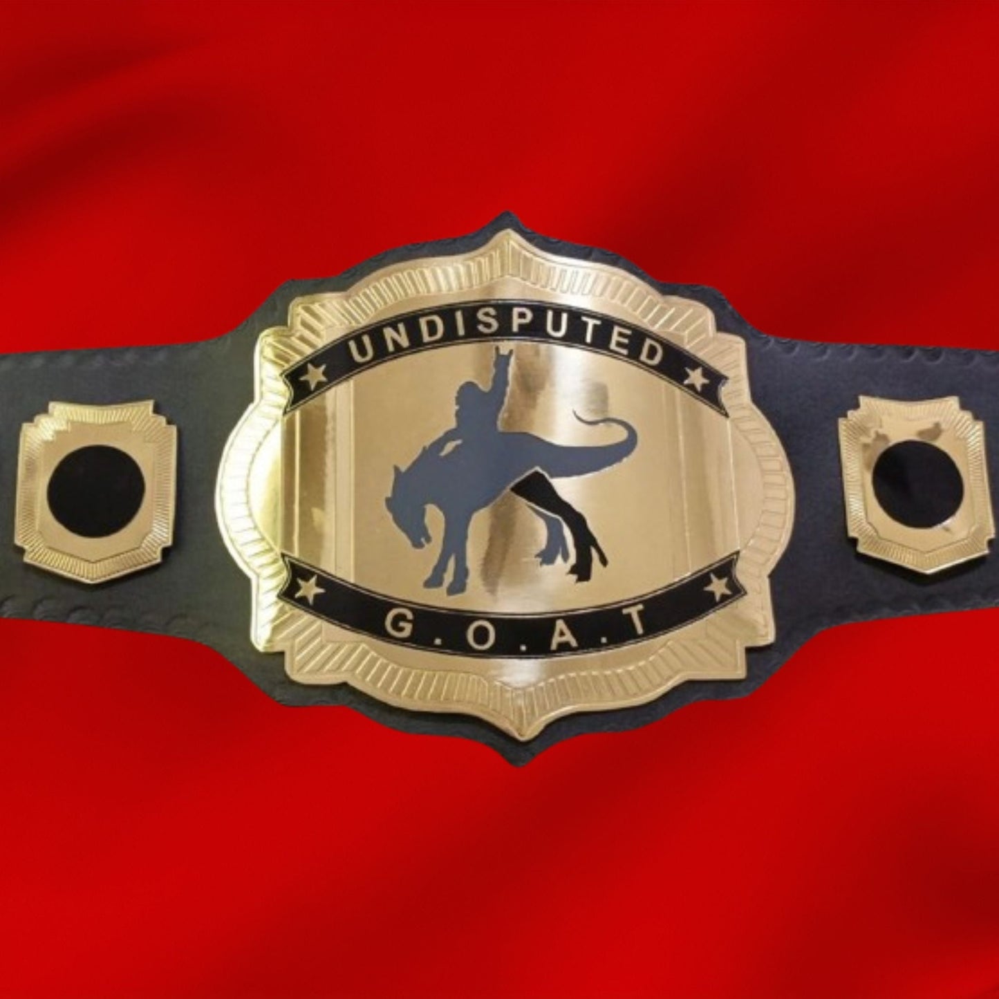 Custom Riding Dragon Championship Belt poshleathers-14b7