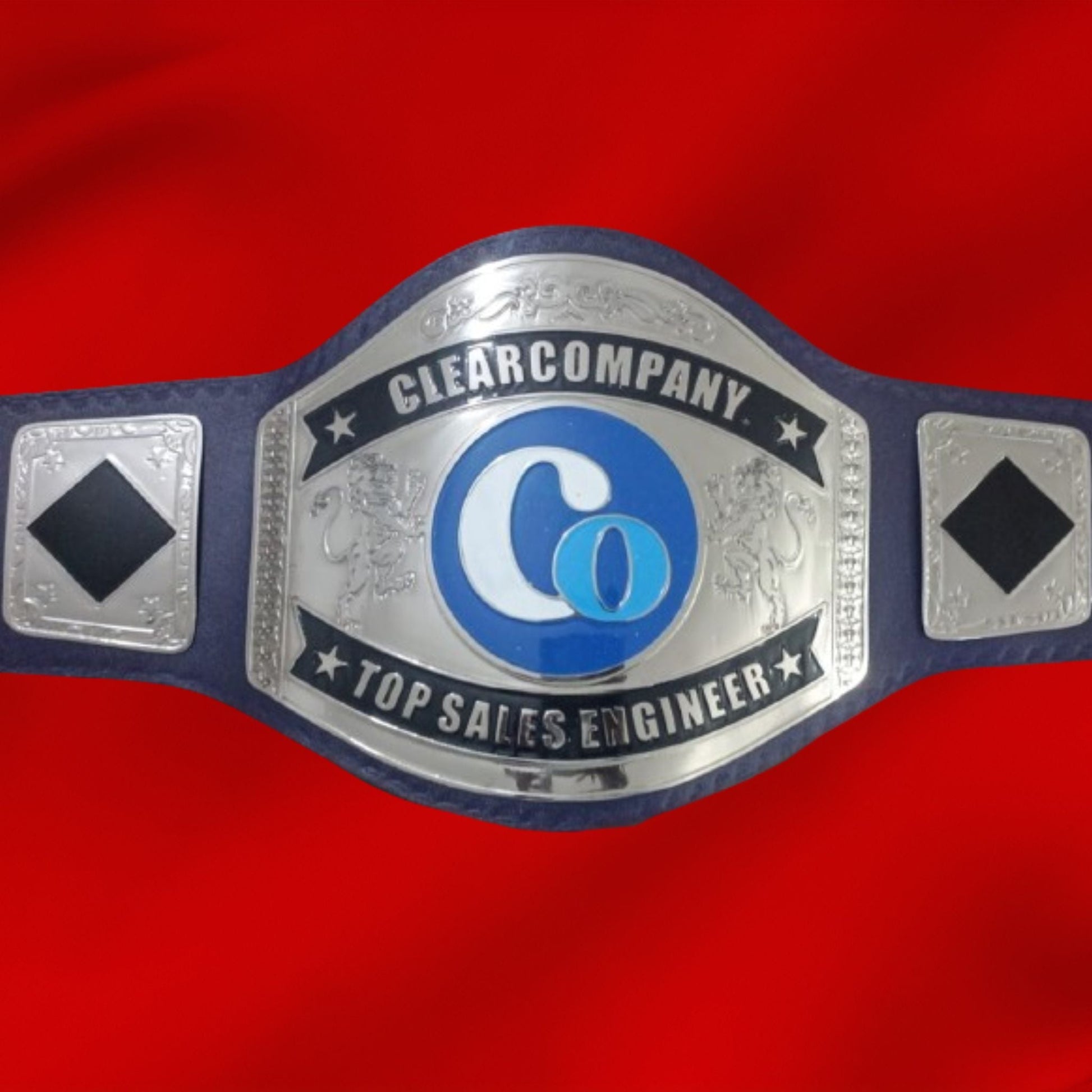 Custom Top Sales Engineer Wrestling Championship Belt poshleathers-14b7