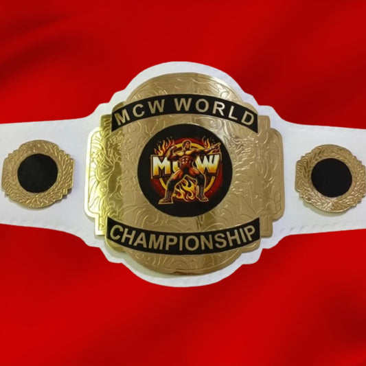 Custom Name and Wrestler Logo Wrestling Championship Belt poshleathers-14b7