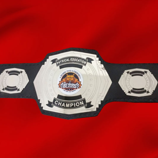Custom Bear Logo Wrestling Championship Belt Customize Wrestling Belts