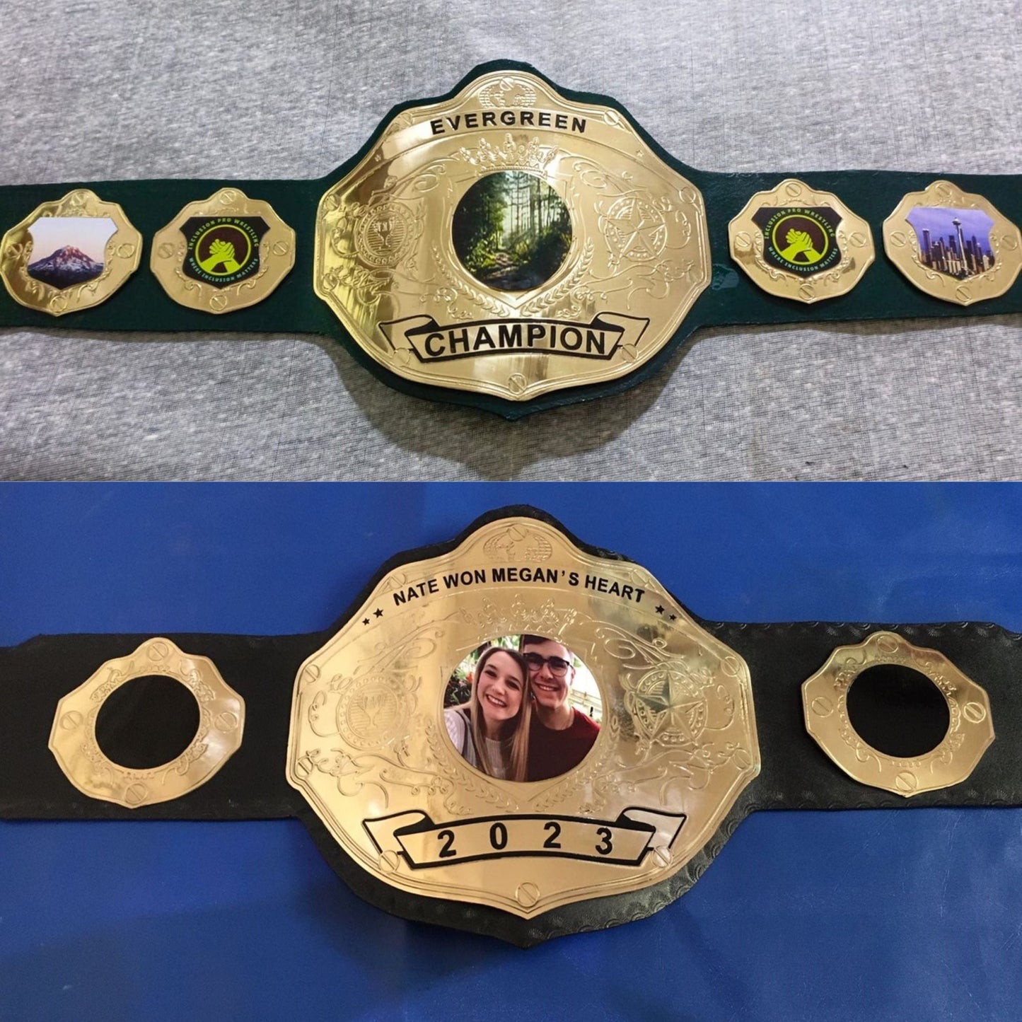 Build Your Own Championship Belt poshleathers-14b7