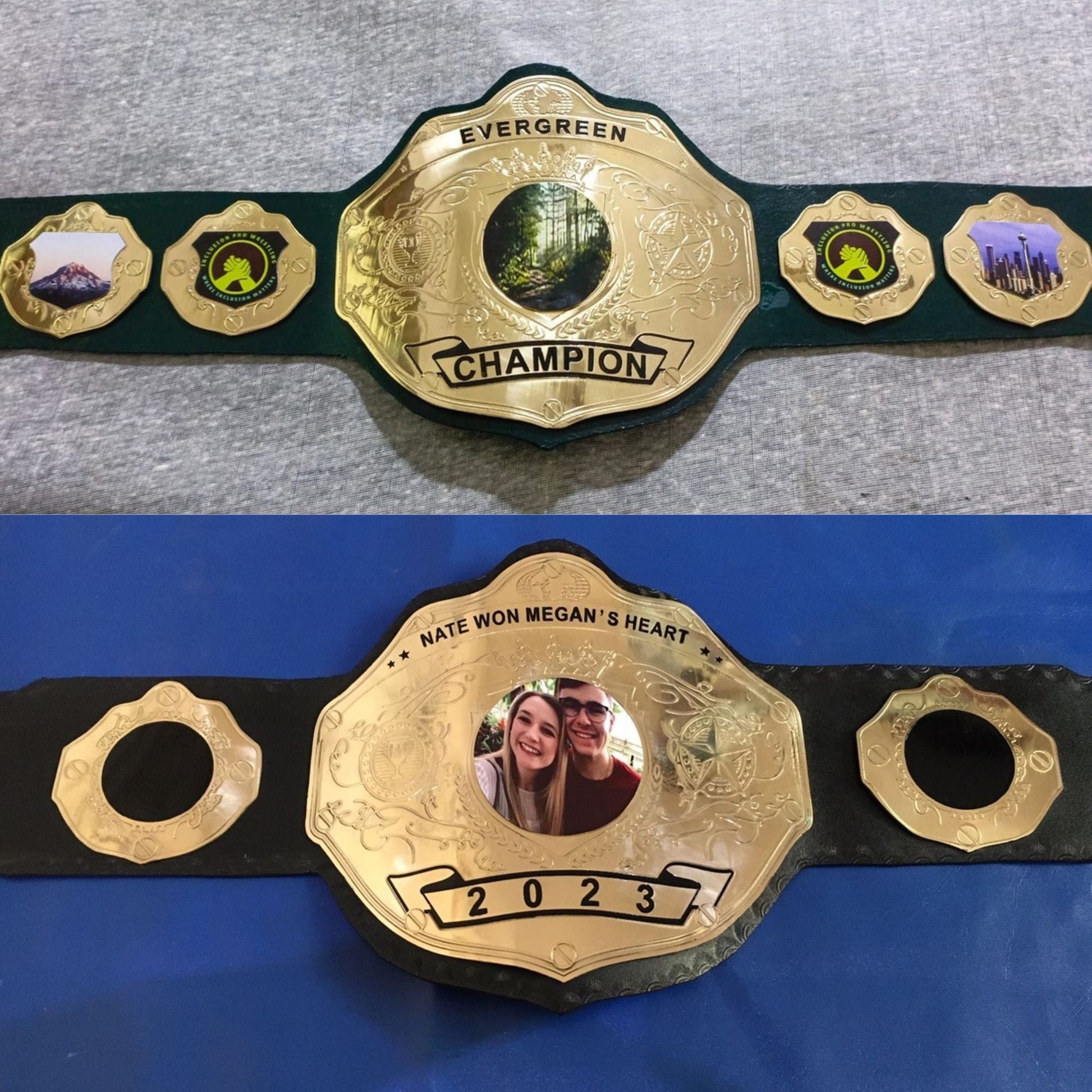 Build Your Own Championship Belt poshleathers-14b7